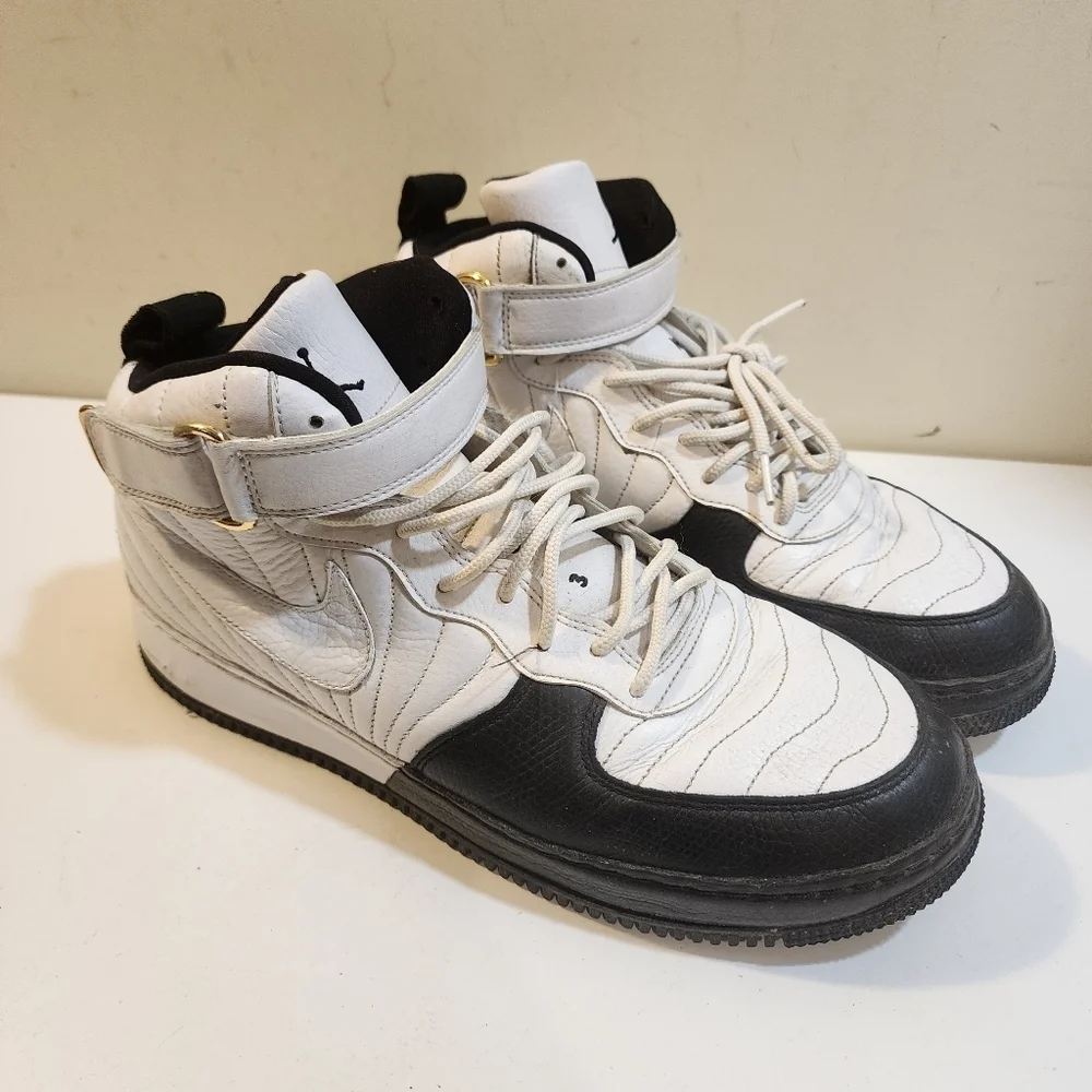 Nike  Fusion Jordan Fusion 12 White And Black The Best Of Both Worlds Size 11.5